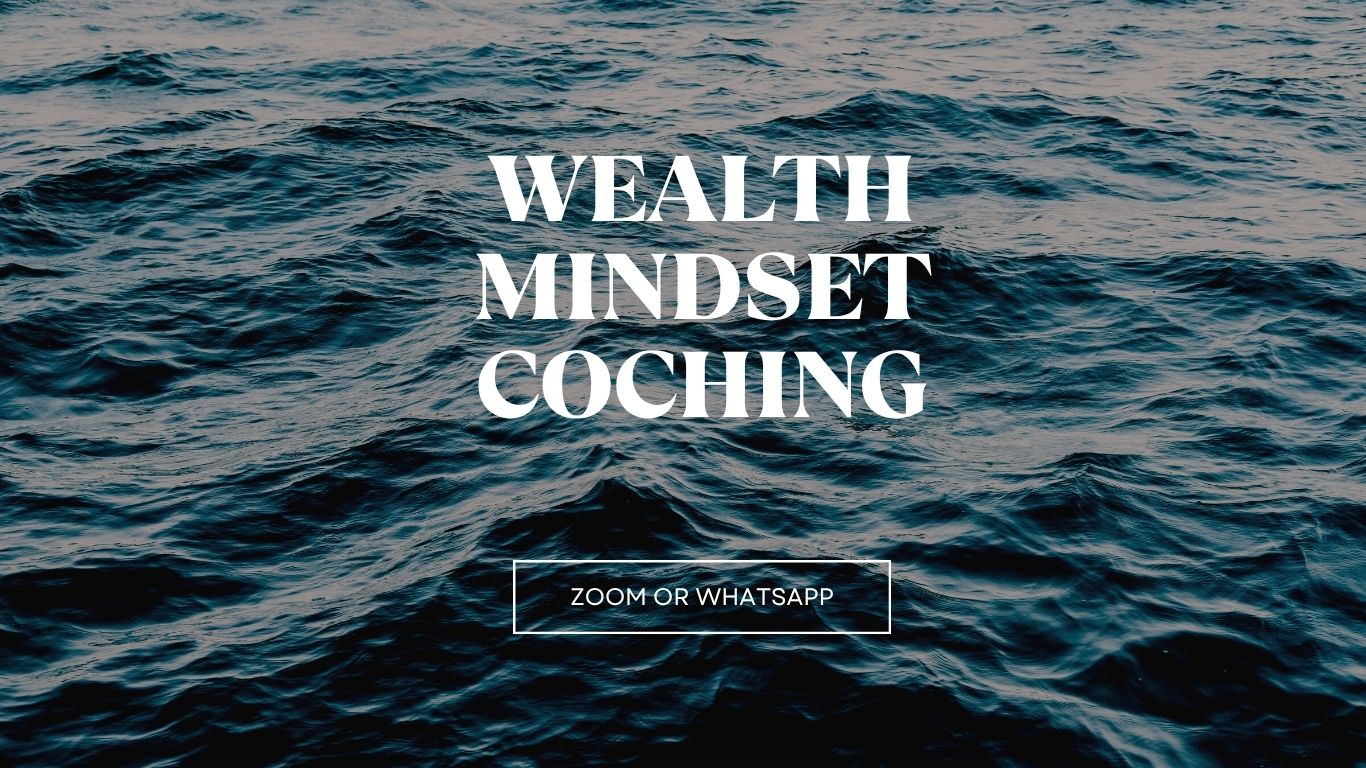 Wealth Mindset Coaching (two 30 mins can be combine to 1 hr session or book for two separated time)
